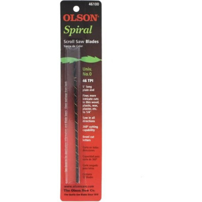 Olson list do lupénkové pilky 0.89x0.89x127mm spirálový (12ks)