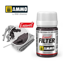 FILTER Brown for Dark Green 35ml / A.MIG-1506