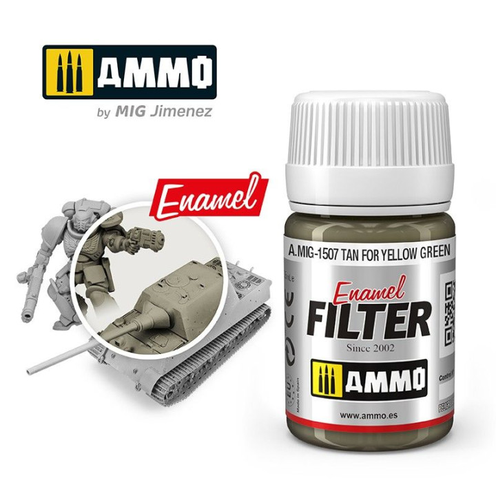 FILTER Tan for Yellow Green 35ml / A.MIG-1507