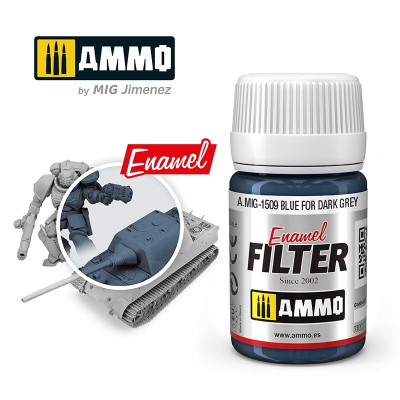FILTER Blue for Dark Grey 35ml / A.MIG-1509