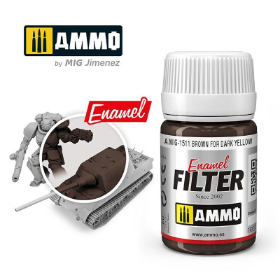 FILTER Brown for Dark Yellow 35ml / A.MIG-1511
