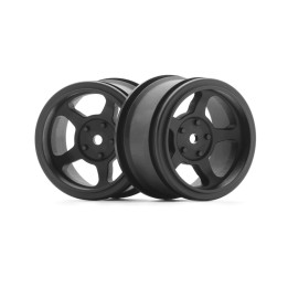 Vintage TA2 31mm disky Černé (6mm Offset) 2ks