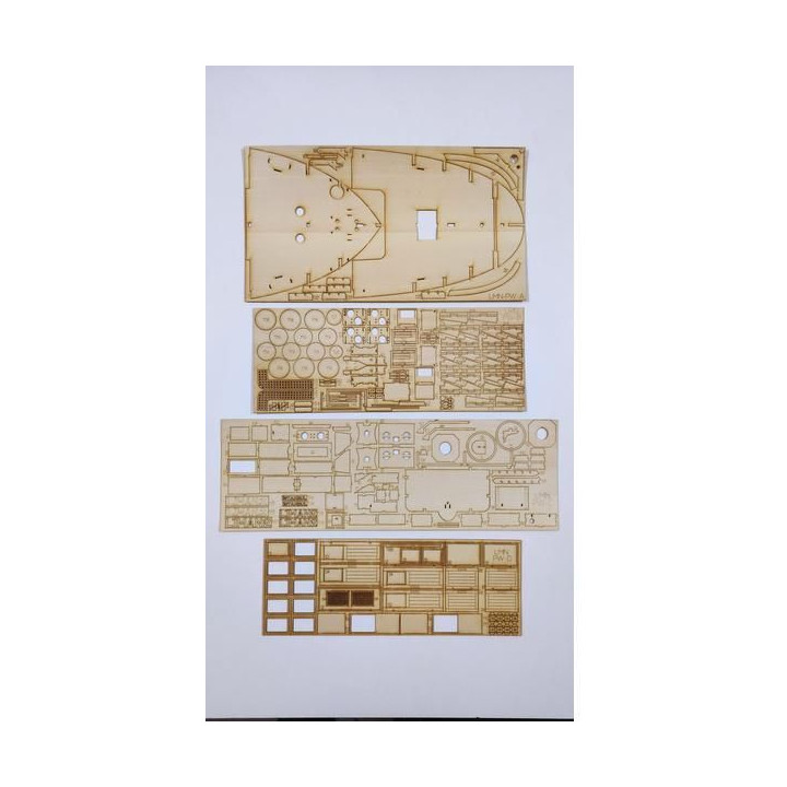 Türkmodel Liman 2 přístavní remorkér 1935 1:20 kit