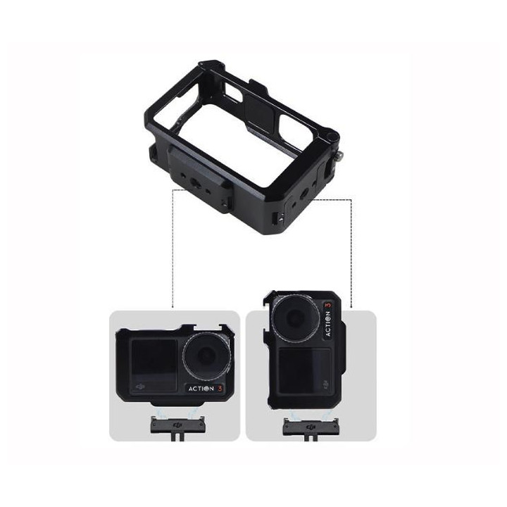 DJI Osmo Action 3 - rychloupínací rám s magnetickým adaptérem