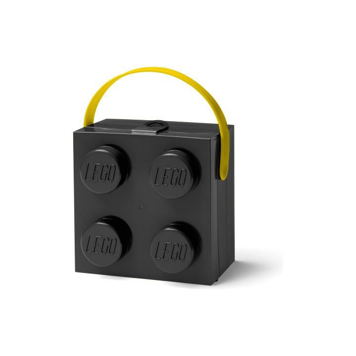 LEGO box s rukojetí 166x165x117mm - černý