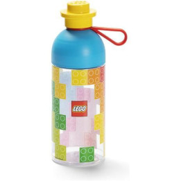 LEGO láhev na pití 0.5L - transparentní Iconic