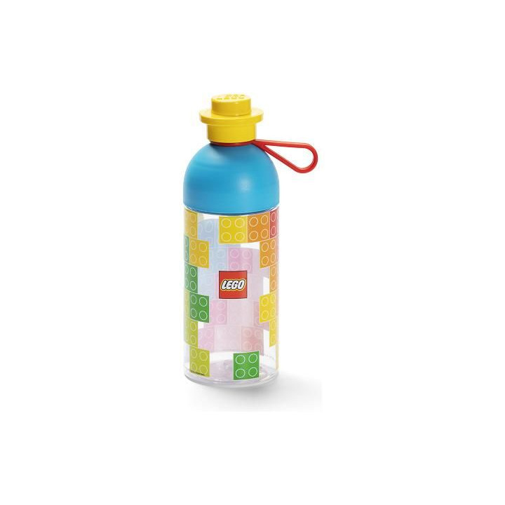 LEGO láhev na pití 0.5L - transparentní Iconic