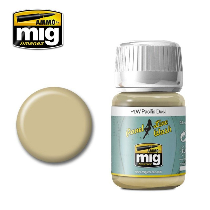 PANEL LINE WASH Pacific Dust 35ml / A.MIG-1604