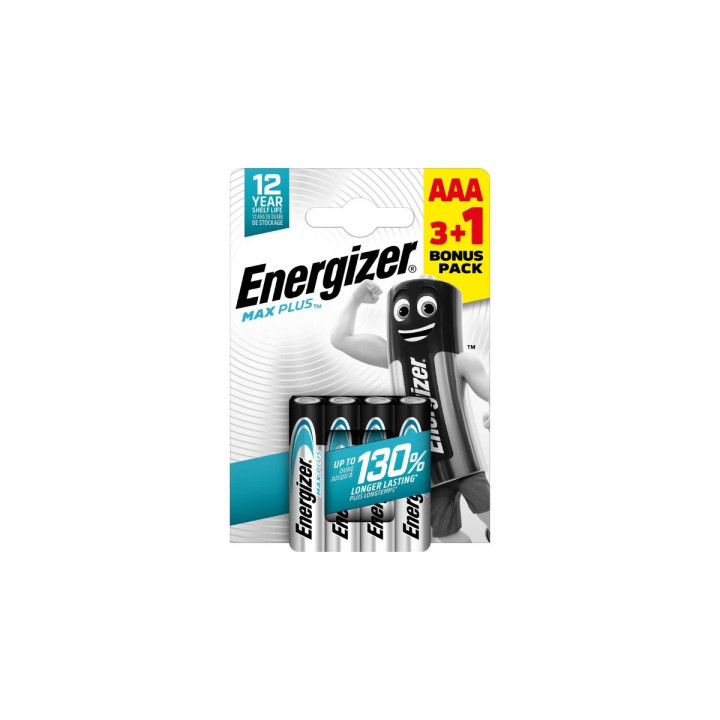 Energizer MAX Plus AAA 4pack 1.5V