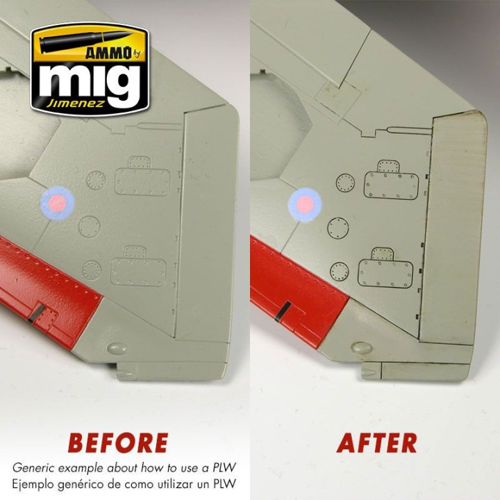 PANEL LINE WASH Sky Grey 35ml / A.MIG-1607