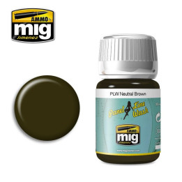 PANEL LINE WASH Neutral Brown 35ml / A.MIG-1614
