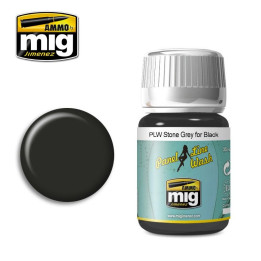 PANEL LINE WASH Stone Grey for Black 35ml / A.MIG-1615