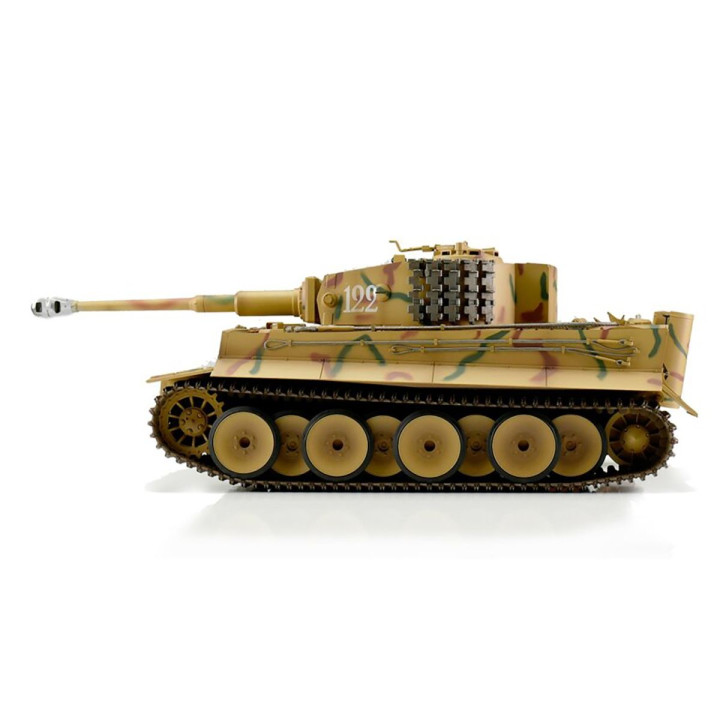 1/16 RC Tiger I Tank IR - letní camo