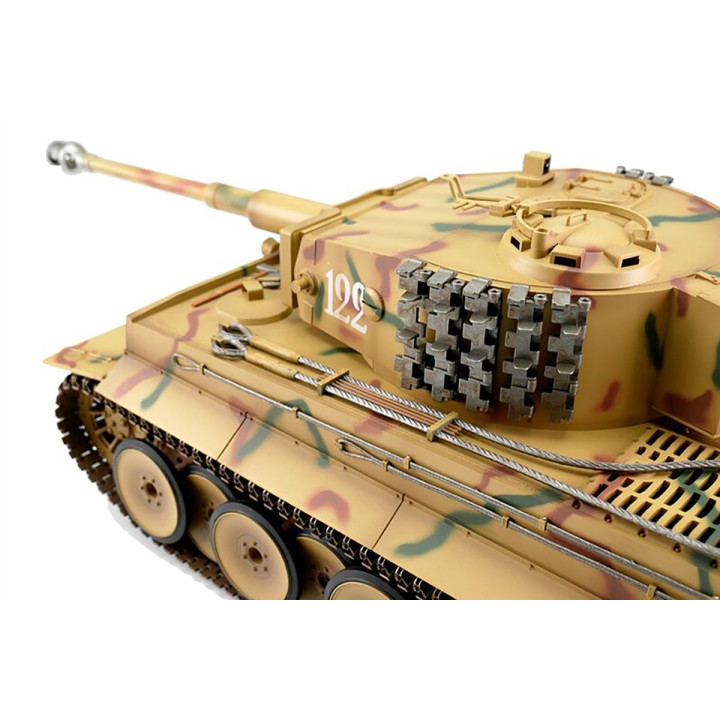 1/16 RC Tiger I Tank IR - letní camo