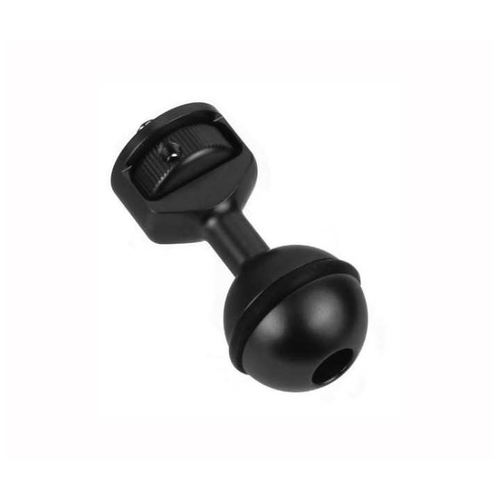 Aluminum Alloy 1/4inch Screw Ball Adapter