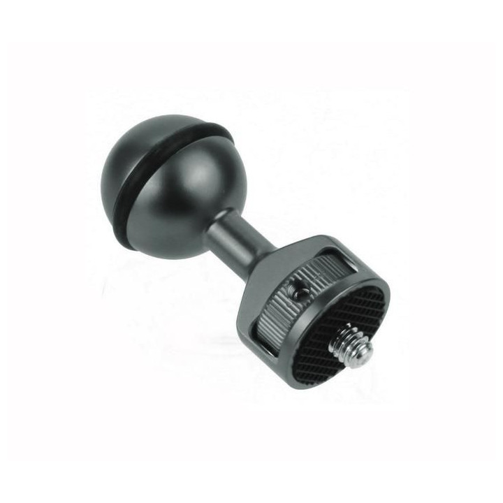Aluminum Alloy 1/4inch Screw Ball Adapter