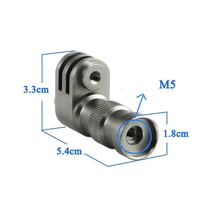 Bike Wheel Axle Holder for Action Cameras
