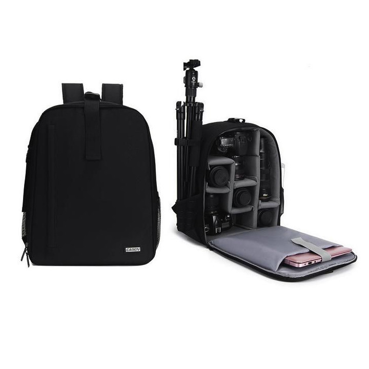 Extensile DIY Backpack with Trolley for Cameras