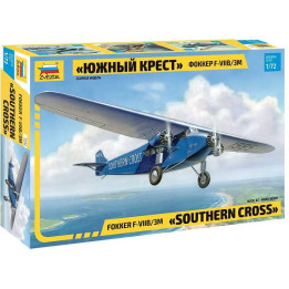 Model kit letadlo 7233 - Fokker F-VII Trimotor (1:72)