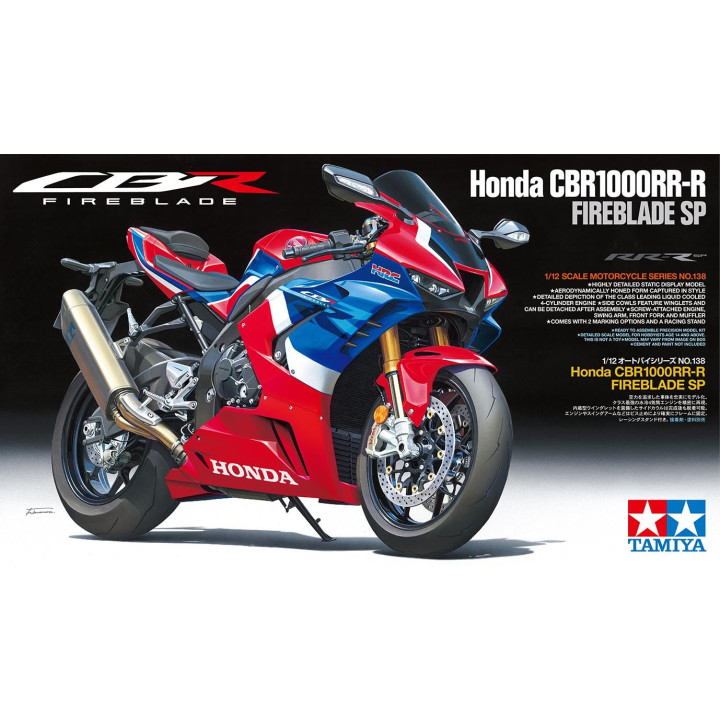 Tamiya 1:12 Honda CBR 1000-RR-R Fireblade SP