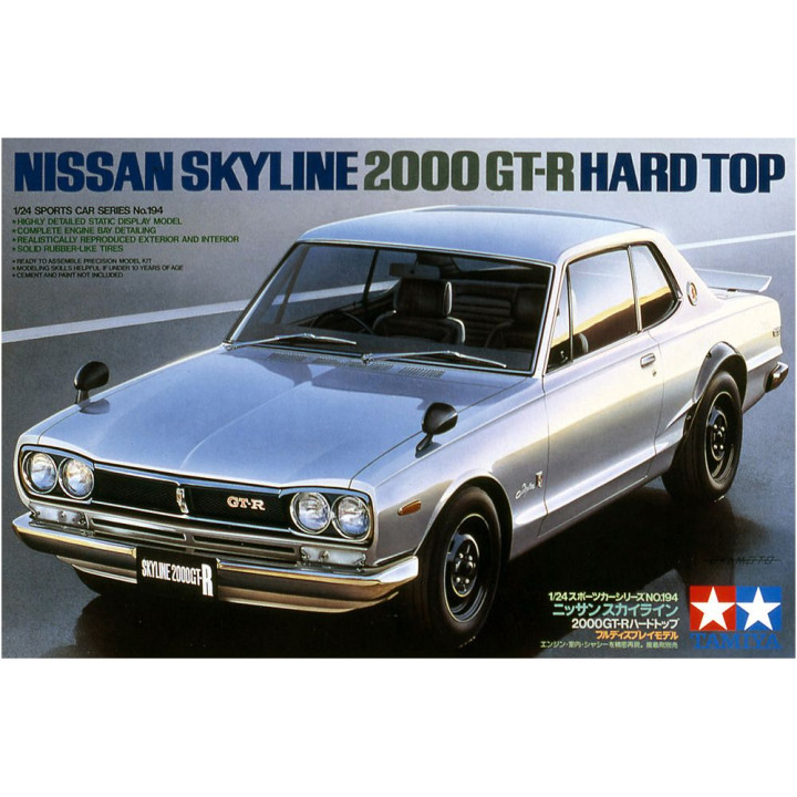 TAMIYA Nissan Skyline 2000 GT-R H. T. 1/24