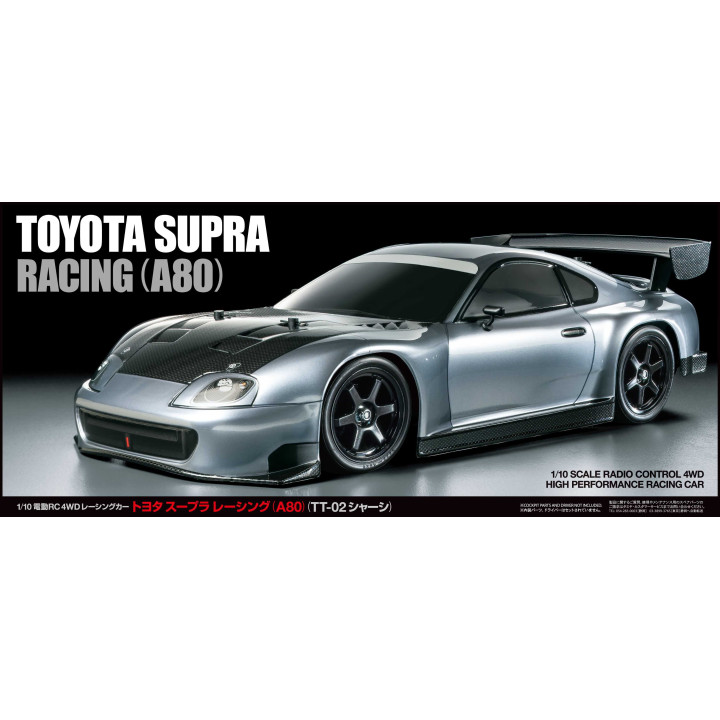 Tamiya 1:10 RC Toyota Supra Rac. (A80) (TT-02)