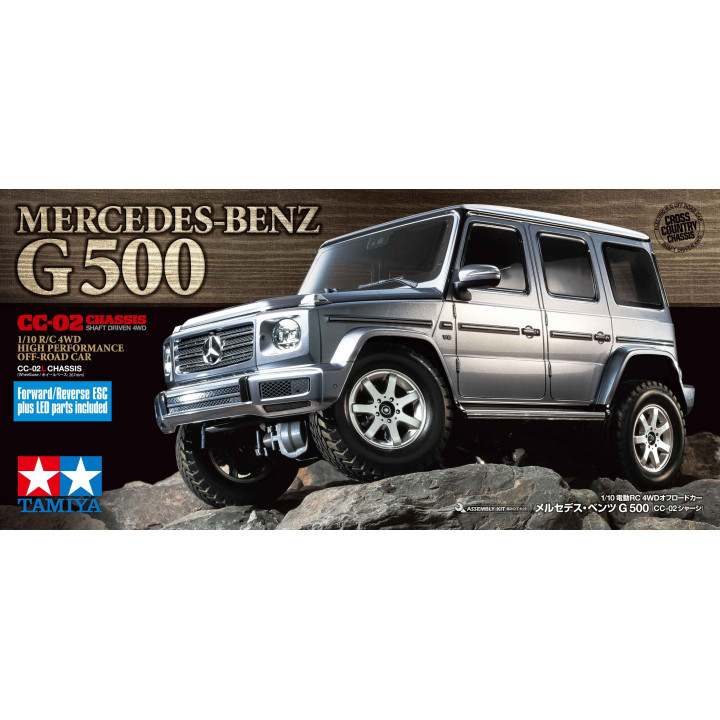 Tamiya 1:10 Mercedes-Benz G 500 (CC-02)