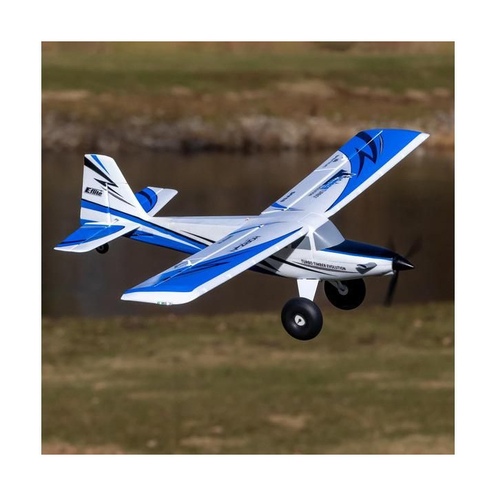 E-flite UMX Turbo Timber Evolution 0.7m SAFE Select BNF Basic