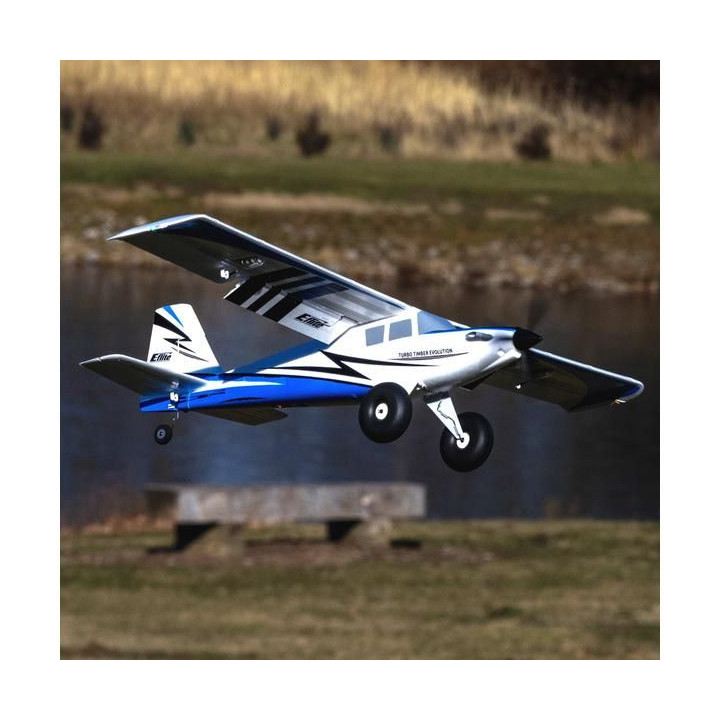 E-flite UMX Turbo Timber Evolution 0.7m SAFE Select BNF Basic