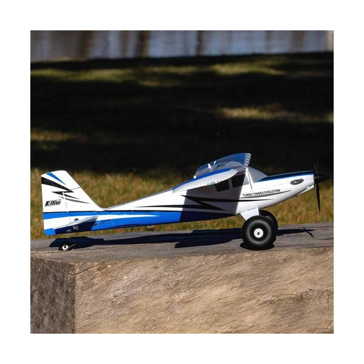 E-flite UMX Turbo Timber Evolution 0.7m SAFE Select BNF Basic