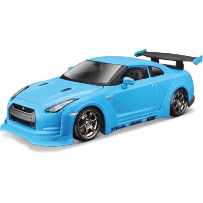 Maisto Nissan GT-R Tokyo Mods 1:24 modrá