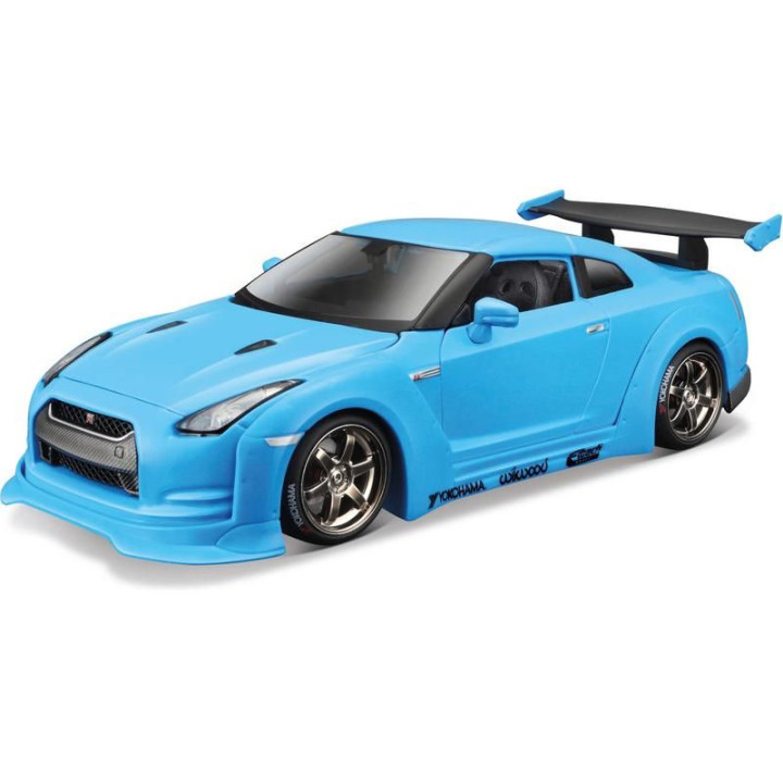 Maisto Nissan GT-R Tokyo Mods 1:24 modrá