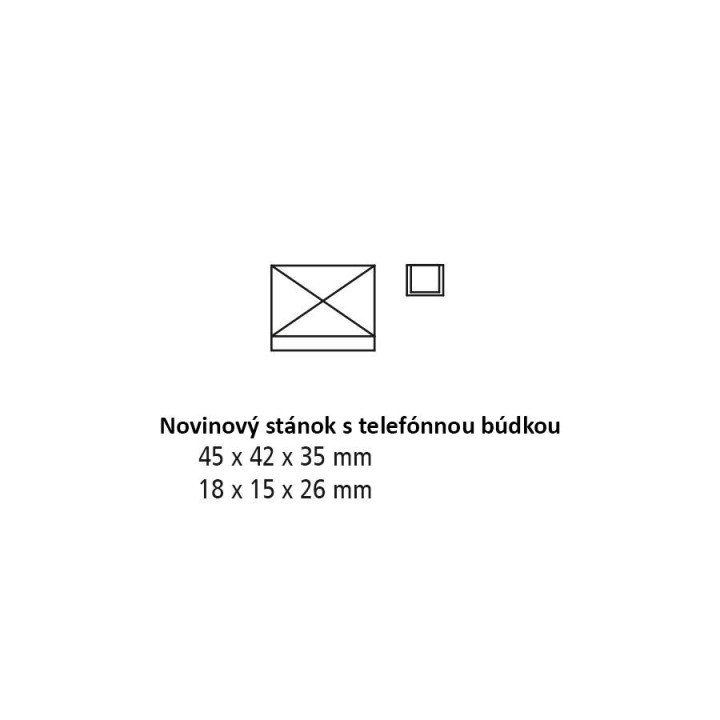 Auhagen Súprava vlakovej stanice Hohendorf - stavebnica H0