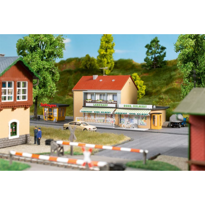 Auhagen Súprava vlakovej stanice Hohendorf - stavebnica H0