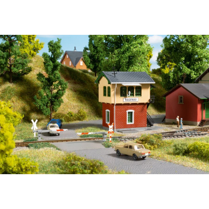 Auhagen Súprava vlakovej stanice Hagenau - stavebnica TT