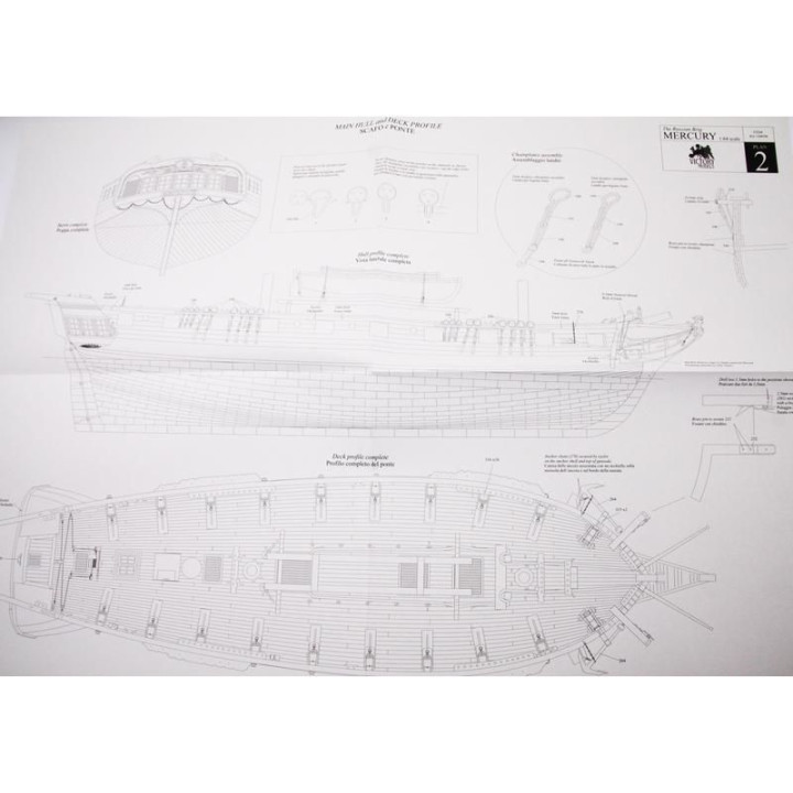 VICTORY MODELS ruská briga 1819 1:64 kit