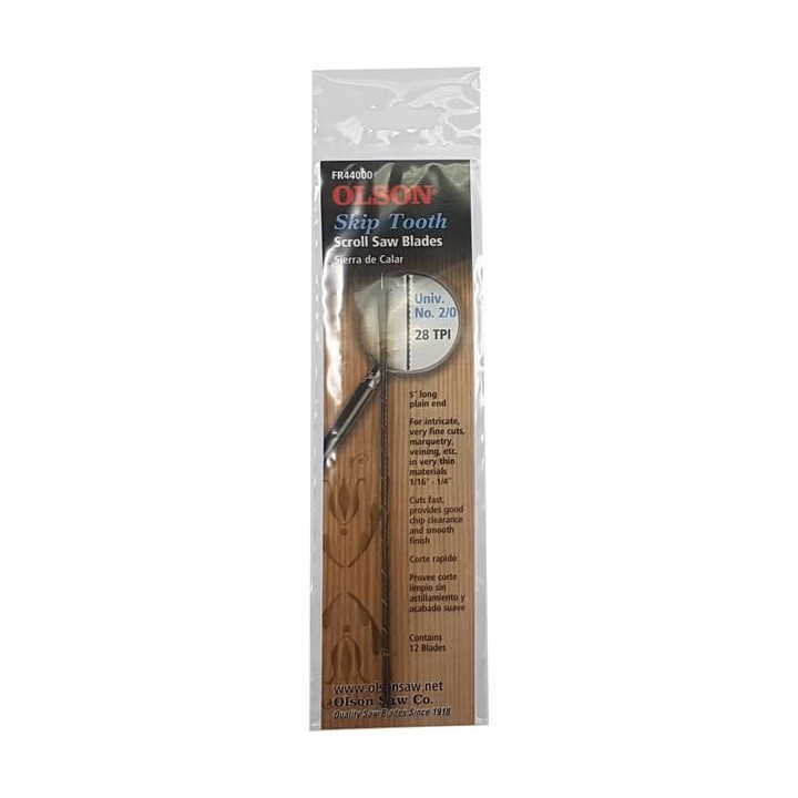 Olson list do lupénkové pilky 0.56x0.25x127mm vlčí zub 28TPI (12ks)