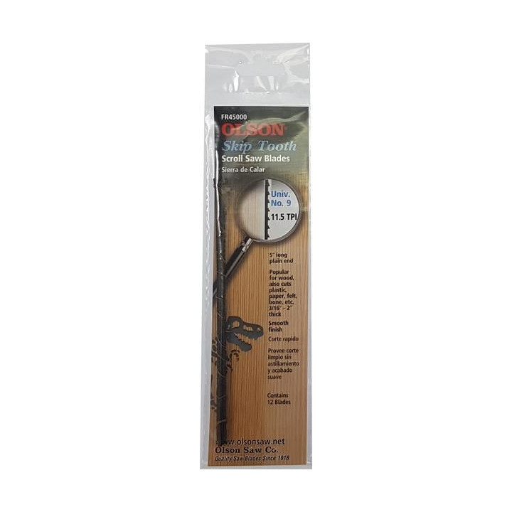 Olson list do lupénkové pilky 1.35x0.46x127mm vlčí zub 11.5TPI (12ks)