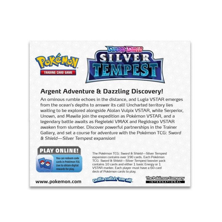 Pokémon TCG: SWSH12 Silver Tempest - Booster