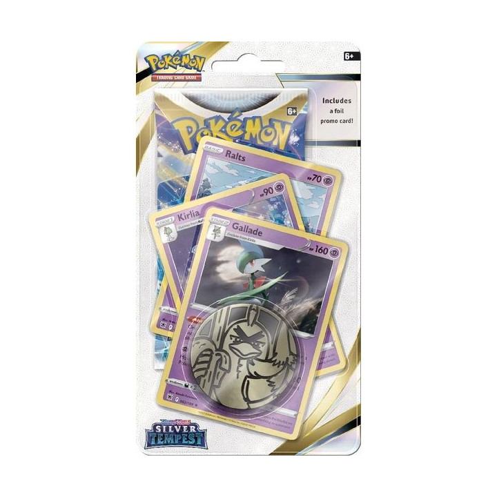 Pokémon: Gallade Premium Checklane Blister - Silver Tempest