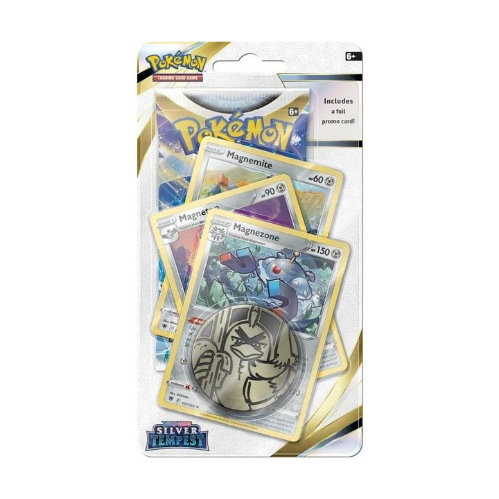 Pokémon: Magnezone Premium Checklane Blister - Silver Tempest