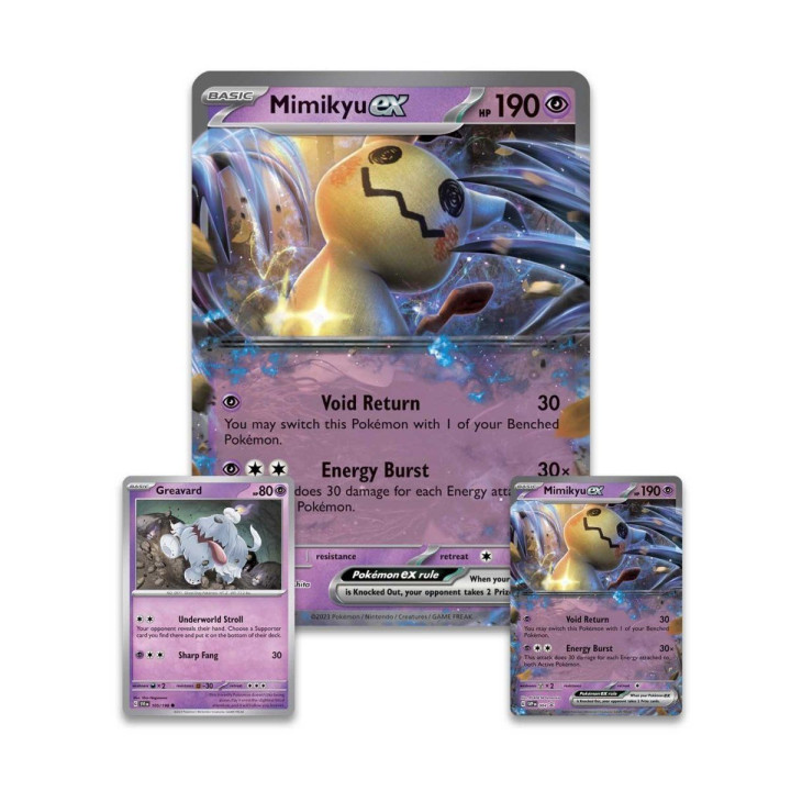 Pokémon TCG Mimikyu ex Box