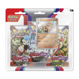 Pokémon: Arcanine 3-pack blister Scarlet & Violet
