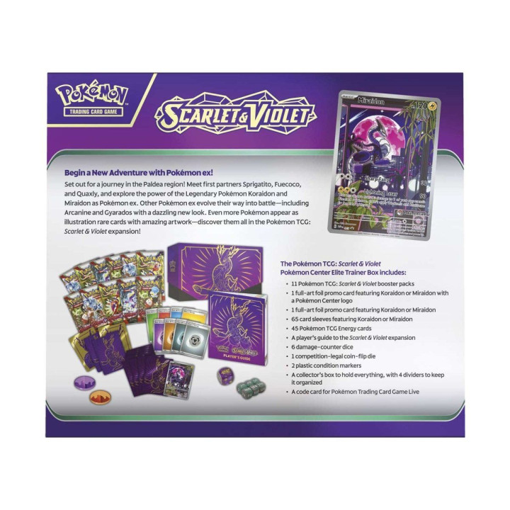 Pokémon: Scarlet & Violet Elite Trainer Box (Miraidon)