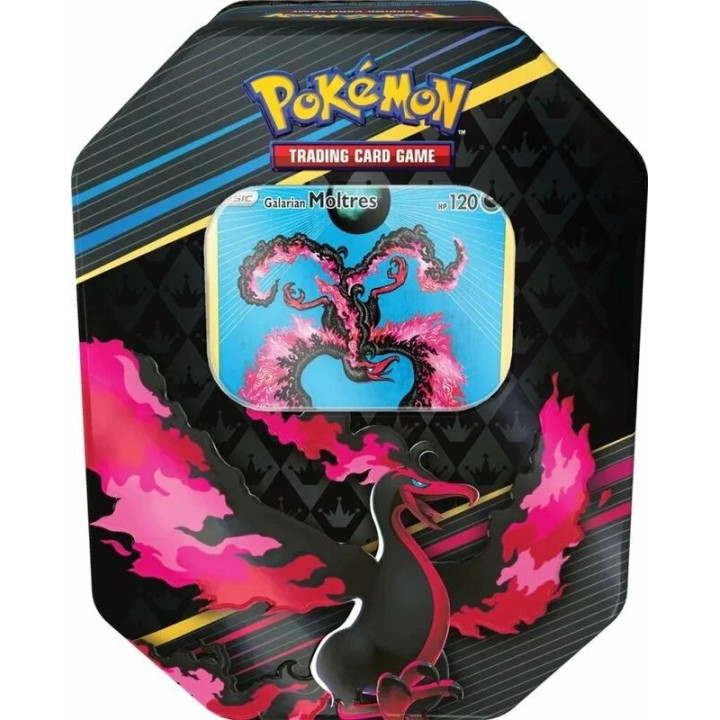 Pokémon: Galarian Moltres Crown Zenith Tin