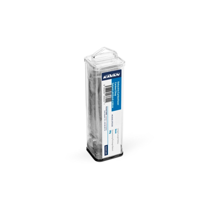 Sekané uhlíkové vlákno 3mm ; 30g