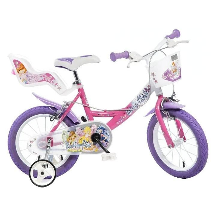 DINO Bikes - Dětské kolo 16" Winx