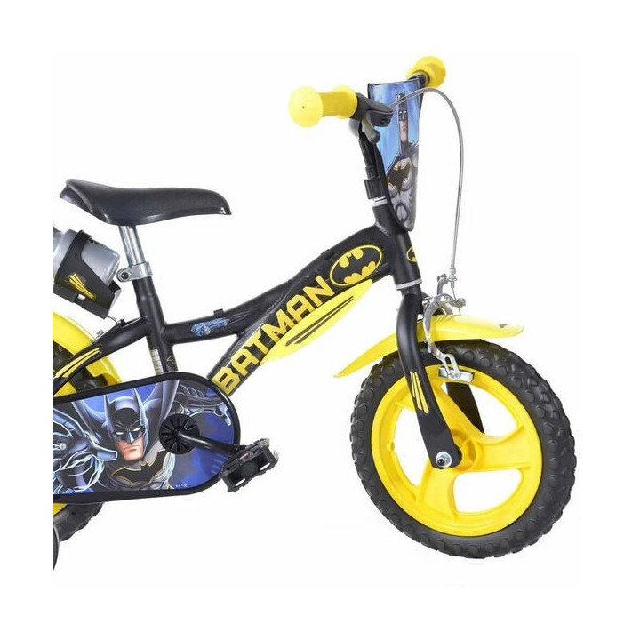 DINO Bikes - Dětské kolo 12" Batman
