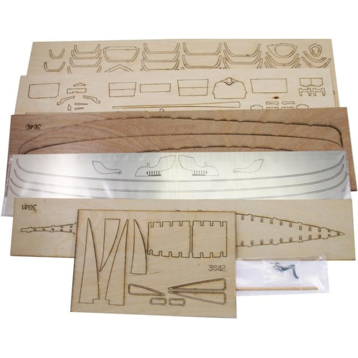 AMATI Benátská gondoliéra 1:22 kit