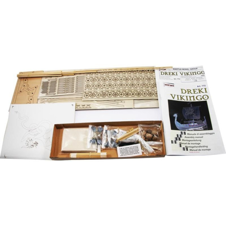 Mantua Model Vinkingská loď Dreki 1:40 kit